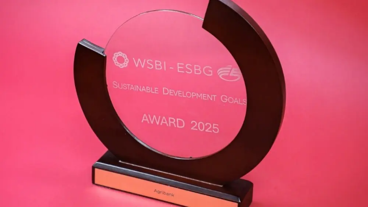 Agribank được WSBI-ESBG vinh danh Giải thưởng Phát triển bền vững 2025